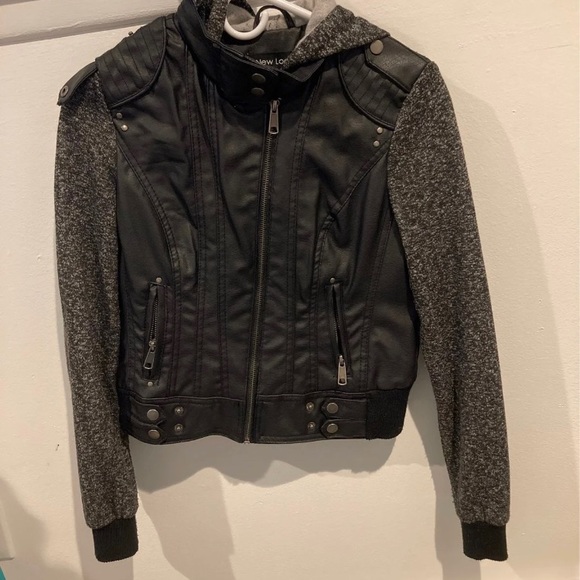 New Look Faux Leather Jacket - Picture 2 of 4